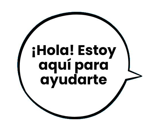  Burbuja de diálogo con preguntas frecuentes